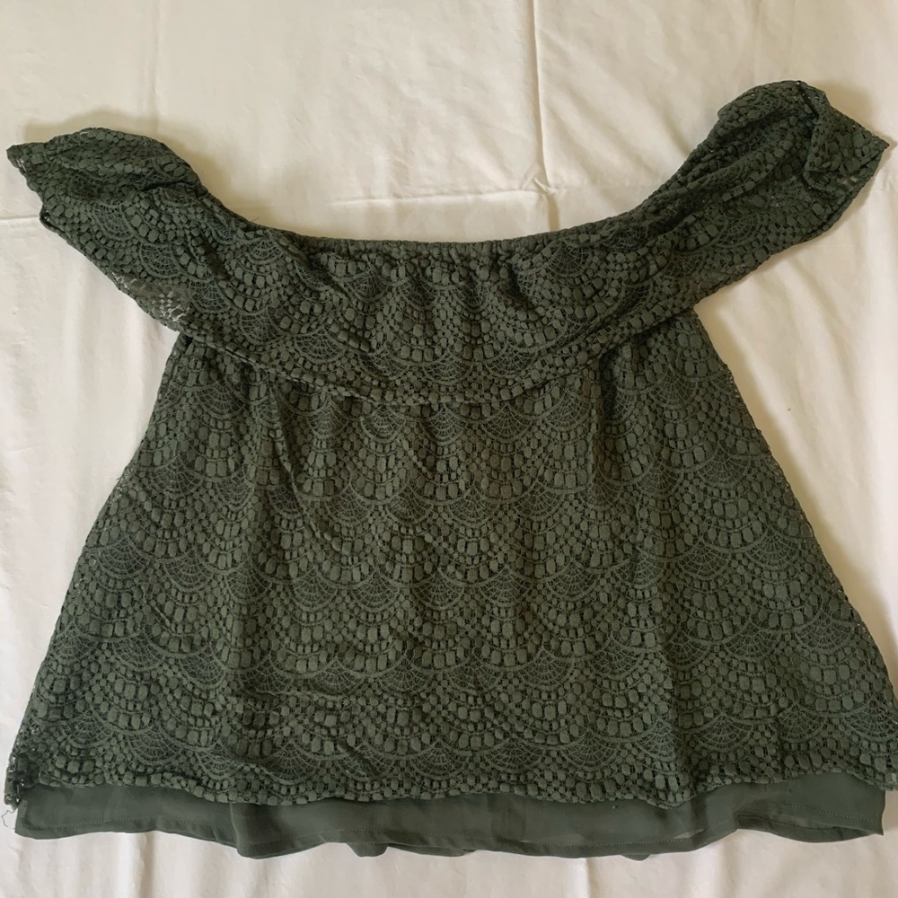 New York & Company Off the Shoulder Top